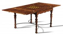 Maitland-Smith 89-0906 - Camden Game Table, Distressed Wood, 80"W 89-0906