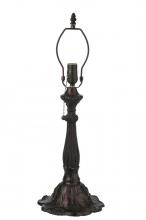 Meyda Black 10101 - 15"H Lily Table Base