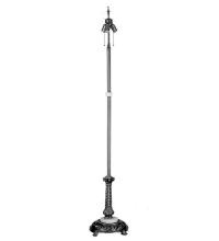 Meyda Black 10142 - 62" High 3 Light Floor Base