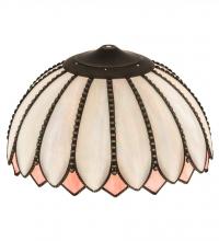 Meyda Black 10267 - 16" Wide Daisy Shade