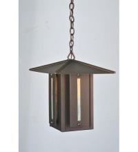 Meyda Black 106366 - 14" Square Moss Creek Horizon Lantern Pendant