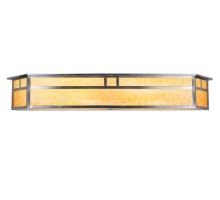 Meyda Black 106393 - 38"W Hyde Park Double Bar Mission Vanity Light