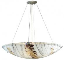 Meyda Black 107806 - 30" Wide Metro Fusion Ramoscelli Inverted Pendant