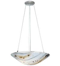 Meyda Black 108725 - 18" Wide Metro Fusion Ramoscelli Inverted Pendant