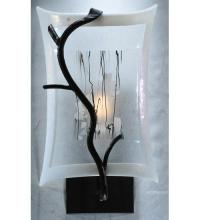 Meyda Black 108795 - 9"W Metro Fusion Twigs Wall Sconce