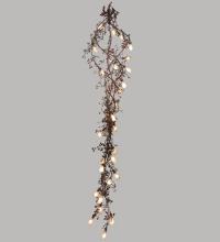 Meyda Black 111637 - 54"W Vinca Vine 30 LT Chandelier