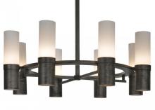 Meyda Black 113077 - 62" Wide Farmington 8 Light Chandelier