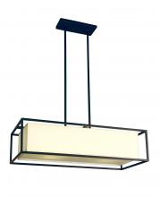 Meyda Black 115261 - 36" Long Diahanne Oblong Pendant