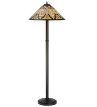 Meyda Black 115434 - 63"H NUEVO Mission Floor Lamp