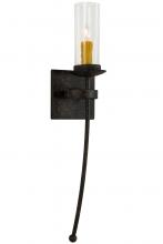 Meyda Black 115591 - 6"W Bechar Wall Sconce