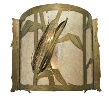 Meyda Black 115658 - 18" Wide Corn Wall Sconce