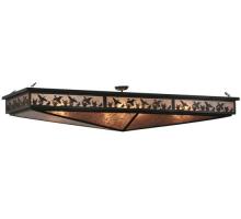 Meyda Black 115916 - 80"L Ducks in Flight Oblong Semi-Flushmount