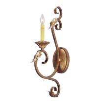 Meyda Black 116100 - 5" Wide Josephine 1 Light Wall Sconce