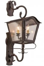 Meyda Black 116033 - 12" Wide Christian Wall Sconce