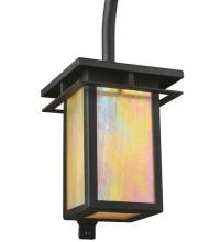 Meyda Black 118541 - 6"W Portico Mission Wall Sconce