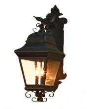 Meyda Black 118857 - 11"W Vincente Lantern Wall Sconce