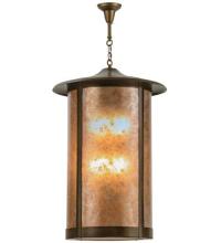 Meyda Black 119096 - 24"W Fulton Prime Lantern Pendant