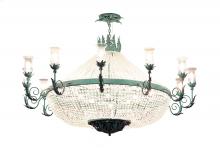 Meyda Black 119759 - 84" Wide Crista 30 LT Chandelier