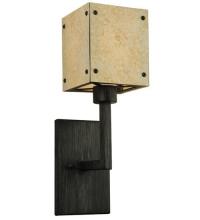 Meyda Black 120146 - 5.25"W Kesara Wall Sconce