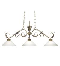 Meyda Black 120152 - 48" Long Orleans Oblong Pendant