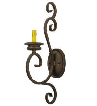 Meyda Black 120241 - 5" Wide Fernando Wall Sconce