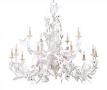 Meyda Black 120409 - 60" Wide Le Printemps 15 Light Chandelier