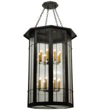 Meyda Black 120511 - 38" Wide West Albany 16 Light Pendant