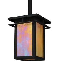 Meyda Black 121430 - 6" Wide Portico Mission Pendant