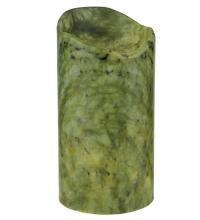 Meyda Black 121498 - 4"W Cylindre Green Jadestone Shade