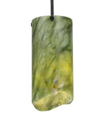 Meyda Black 121526 - 3.5"W Cilindro Jadestone Mini Pendant