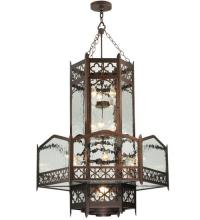 Meyda Black 122598 - 36"W Church Pendant