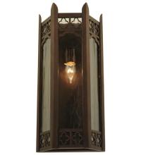 Meyda Black 122602 - 8.25"W Church Wall Sconce