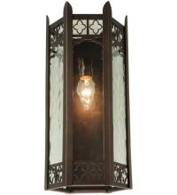 Meyda Black 122604 - 8.5"W Church Wall Sconce