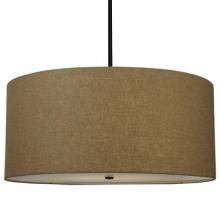 Meyda Black 122605 - 36"W Cilindro Textrene Pendant