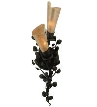 Meyda Black 123228 - 6"W Vinca Vine 2 LT Wall Sconce