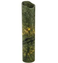 Meyda Black 123467 - 3.4"W Cylindre Green Jadestone Shade