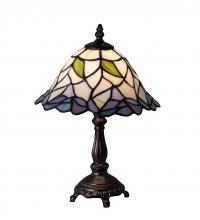 Meyda Black 123761 - 19" High Daffodil Table Lamp