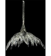 Meyda Black 124644 - 38" Long Winter at Stillwater Crystal Chandelier