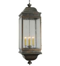 Meyda Black 124800 - 18" Square Gascony Lantern Pendant