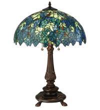 Meyda Black 124815 - 26"H Nightfall Wisteria Table Lamp