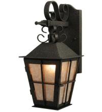 Meyda Black 124942 - 9"W Turin Lantern Wall Sconce