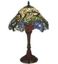 Meyda Black 125093 - 18.5"H Spiral Grape Accent Lamp