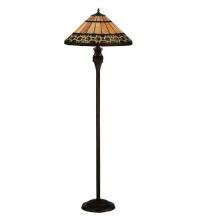 Meyda Black 125113 - 61"H Ilona Floor Lamp