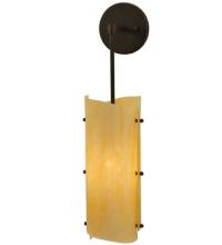 Meyda Black 125782 - 6"W Vortex Wall Sconce