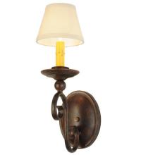 Meyda Black 125829 - 5"W Wallis Wall Sconce