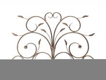 Meyda Black 126250 - 39" Wide Bordeaux Fireplace Screen