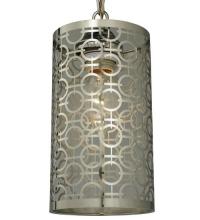 Meyda Black 126758 - 5"W Deco Mini Pendant