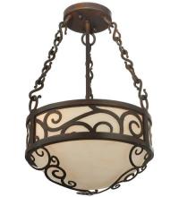 Meyda Black 127257 - 12" Wide Lilliana Inverted Pendant