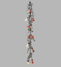 Meyda Black 127343 - 22"W Vinca Vine 12 LT Chandelier