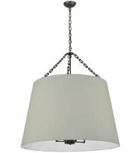 Meyda Black 127437 - 36"Wide Cilindro Tapered Pendant